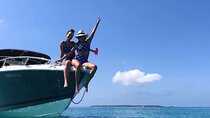 Tour to Islas del Rosario, Cholon and Baru in Private Boat 42 ft