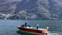 Lake Como cruise with vintage wooden motorboat Open Bar