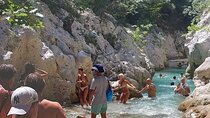 River trekking in the Greek mainland