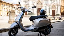 Chianti Hills: App‑Guided e‑Vespa Tour + Lunch in Greve