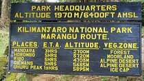 5- Day Kilimanjaro Mountain climbing Marangu