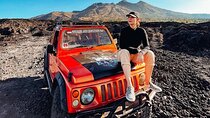 Explore Mount Batur's Black Lava & Sand With Private Jeep Tour