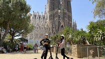 Barcelona Guided 3-hour Gaudi E-Scooter Tour
