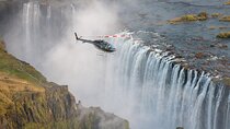 A Helicopter flight Over the Victoria falls 
