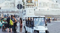 Private Evening Golf Cart Tour of Rome with Aperitivo