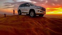 Private Morning Desert Tour: Dune Bashing, Camel Ride & Sandboard