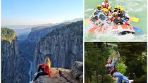 3 in 1 : Rafting, Eagle Canyon and Zipline from Alanya and Side