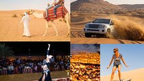 Dubai Desert 4x4 with BBQ, Dune Bashing, Camel Ride, Show