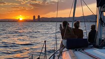 Barcelona Sunset Cruise with Open Bar of Cava and Snacks