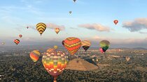 Balloon flight in Teotihuacán from Mexico City