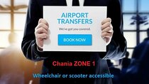 Chania Airport (CHQ) to/from Chania suburbs- ZONE 1 -up to 15 prs