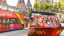 Amsterdam Hop-On Hop-Off 24h or 48h Bus and Boat Option