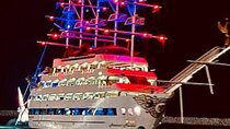 From Alanya & Side: Transfer to the Night Disco Boat Tour 