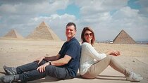 Giza Pyramids, the Grand Egyptian museum " GEM " 