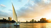  Short Felucca Boat on the Nile in Cairo