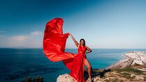 Flying Dress Professional Vacation Photoshoot in Rhodes