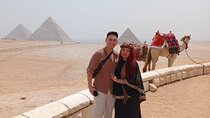 Private Giza pyramids, Memphis old city and Sakkara pyramid, Camel Ride & Lunch