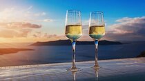 Private Guided Wine Tour in Santorini, Greece.