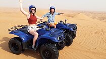 Self Drive Quad Bike in Open Desert With Sand Boarding and Camels