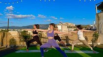 Outdoor Yoga and Pilates with Akropolis view 