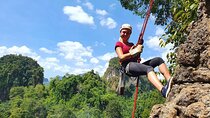 Full Day Zipline, Abseiling, Top Rope Climbing in Krabi