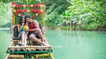 Dunn's River Falls + Bamboo Rafting With Limestone Foot Massage