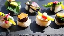 Vegan Edible Flower Sushi Making and Vegetable Tour in Kyoto