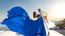 Flying Dress © Photoshoot in Santorini: Happy Birthday Package