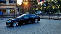 100% electric airport transfer From Reims and Epernay to Paris