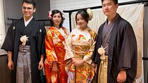  Kimono experience and Japanese home-cooking lesson Osaka Umeda 