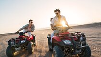 Dubai: Desert Safari, Quad bike and Sand boarding with BBQ Dinner