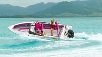 All inclusive SPEEDBOAT FULL DAY to ILE AUX CERF & GRSE WATERFALL