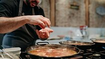 Madrid Tapas & Paella Cooking Experience with Local Market Visit