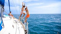 Barcelona Sailing Tour with Swimming, Snacks and Drinks