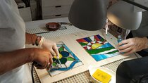 2/3 Hours Art Stained Glass Course in Trastevere