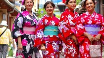 Kyoto Kimono Rental mimosa Kodaiji Ladies Plan with Hair Set