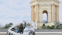 Explore Montpellier by bike-taxi on a 3-hour private trip