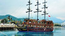 Full-Day Pirate Boat Tour with Lunch and Foam Party in Kemer 