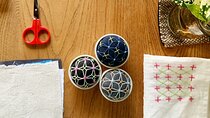 Enjoy making Sashiko needle mountain (Japanese embroidery)