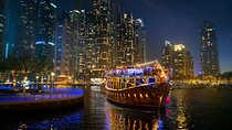 Dubai Marina: Luxury Dhow Dinner Cruise with Hotel Transfer