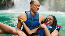 Private Transportation to Blue Hole & Dunns River Falls-w Drinks!