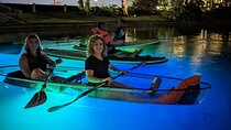 LED Glow in the Dark Clear Kayak or Paddleboard in Paradise