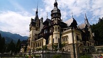 Tour castles in Transylvania. Dracula. Peles.and Rasnov fortress