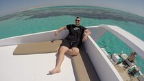 Hurghada: Glass Bottom Boat with Snorkeling & Drinks
