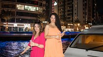 Dubai Night Yacht Party with Canapes and Drinks
