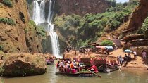 Marrakech : Ouzoud Waterfalls, Guided MountainTour & Boat Ride