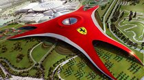 Entrance to Ferrari World with Pick up & Drop Off