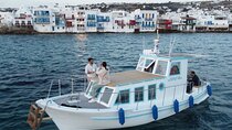 Private Cruise with Handmade Antique Boat around Mykonos-Full Day