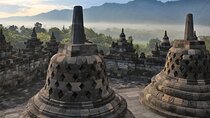 Yogyakarta Sunrise from Borobudur inside & Prambanan guided