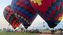 Transportation and Hot Air Balloon Flight Teotihuacán